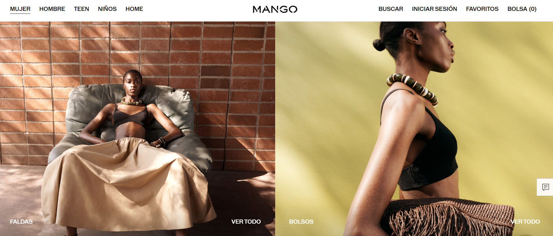 mango homepage